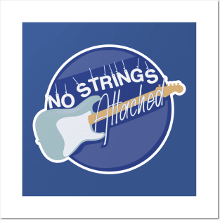 No Strings Attached - Guitar Posters and Art